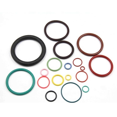 Yuvarlak FKM Kauçuk O Ring EPDM Malzeme Su Geçirmez Sıfır Boşluk