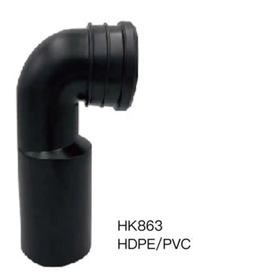 Lavabo Anti Oksidasyon için 45-60mm Hortum Tuvalet Drenaj Borusu